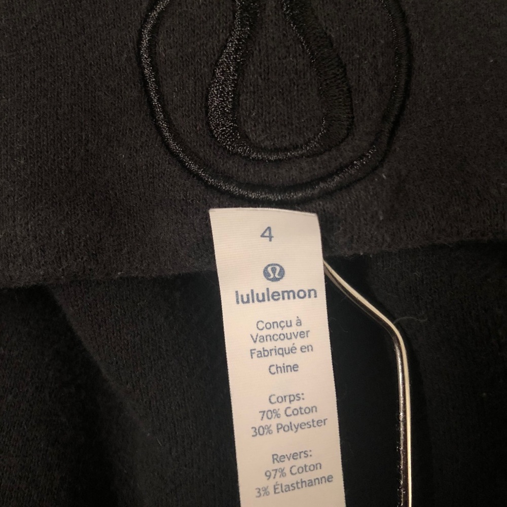 Lululemon black Scuba sweatshirt